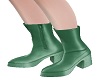 MY Green Platform Boots
