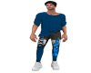 xoxo blue outfit m
