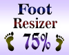 Foot Resizer Scaler 75%
