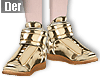 [3D]Golden shoes