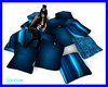 LXF blue pillows