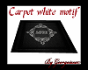 carpet white motif
