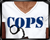 COPS White Shirt