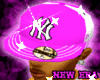 ($)NY fitted cap w/durag