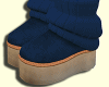 Cozy Blue Boots