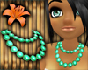 Jungle Beads: D Aqua