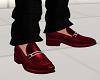 DS Men Red Loafers