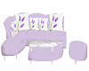 Lavender Couch w/poses