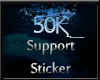 [KLL]SUPPORT STICKER 50K