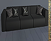 LV black Couch