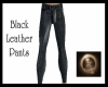 [xTx]Black Leather Pants
