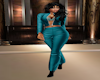 [CI]Teal Leather Outfit