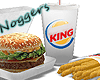 King Fast Food Meal