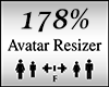 Avatar Scaler 178%