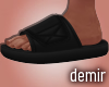 [D] Black slipper