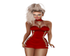 S4E Crimson Leather Dres