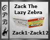 Zack The Lazy Zebra Book
