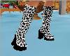 Cool Blk Cheeta Boots