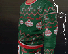 DX Xmas Green Sweater