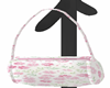kids pink flower purse
