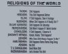 (DM)religions of the wor