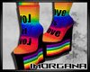 M. Pride Platform Shoes