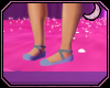 [🌙]Girls Blue Shoe