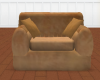 Lite Brown Suede Chair