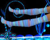 ~K~Blu striped socks v2