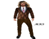A BROWN FULL SUIT