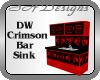 DW Bar Sink Crimson