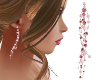 TF* Pink Bead Earrings
