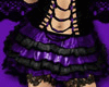 Lace Purple Skirt