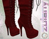 Z~Sexy High BOOTS red