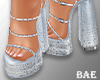 B| Elegant Crystal Heels