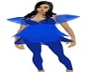 blue CAZ party dress