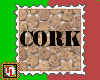 Cork biggie stamp