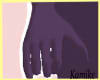 [Kami] Purple gloves