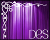 (Des) Purple Curtain Wal
