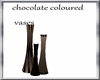 (TSH)CHOCOLATE VASES