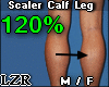 Scaler Calf Leg M-F 120%