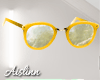 Fall Yellow Sun Glasses