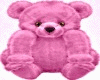 Pink bear rug
