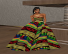 Kwanzaa Ball Gown V3