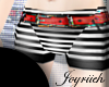 |Joy| Stripe.Shorts.Belt
