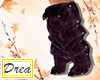 Purple Slouch Boots
