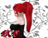 {M} Red Pony Tail Hair