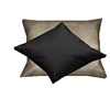 Sleek Gold&Black  Pillow