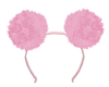 A-Pom Headband-Pink