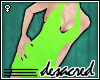 |D| Lime Green Dress